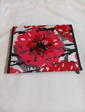 Thirty One Fold Up Cover Carry Organizer Notepad iPad Tablet Case Bold Bloom